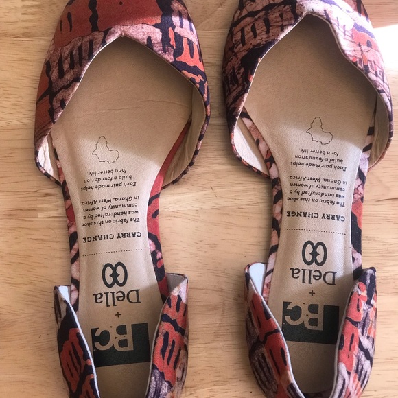 Bc + Della multi colored flats - Picture 3 of 7
